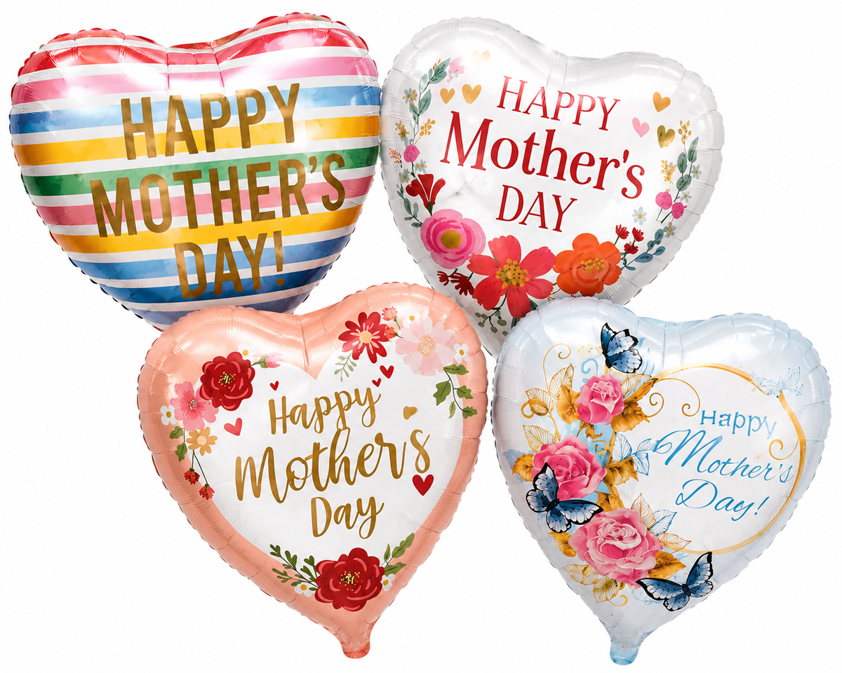 Air Filled Foil Balloon Selection