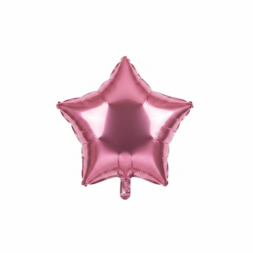 Pink Star Balloon