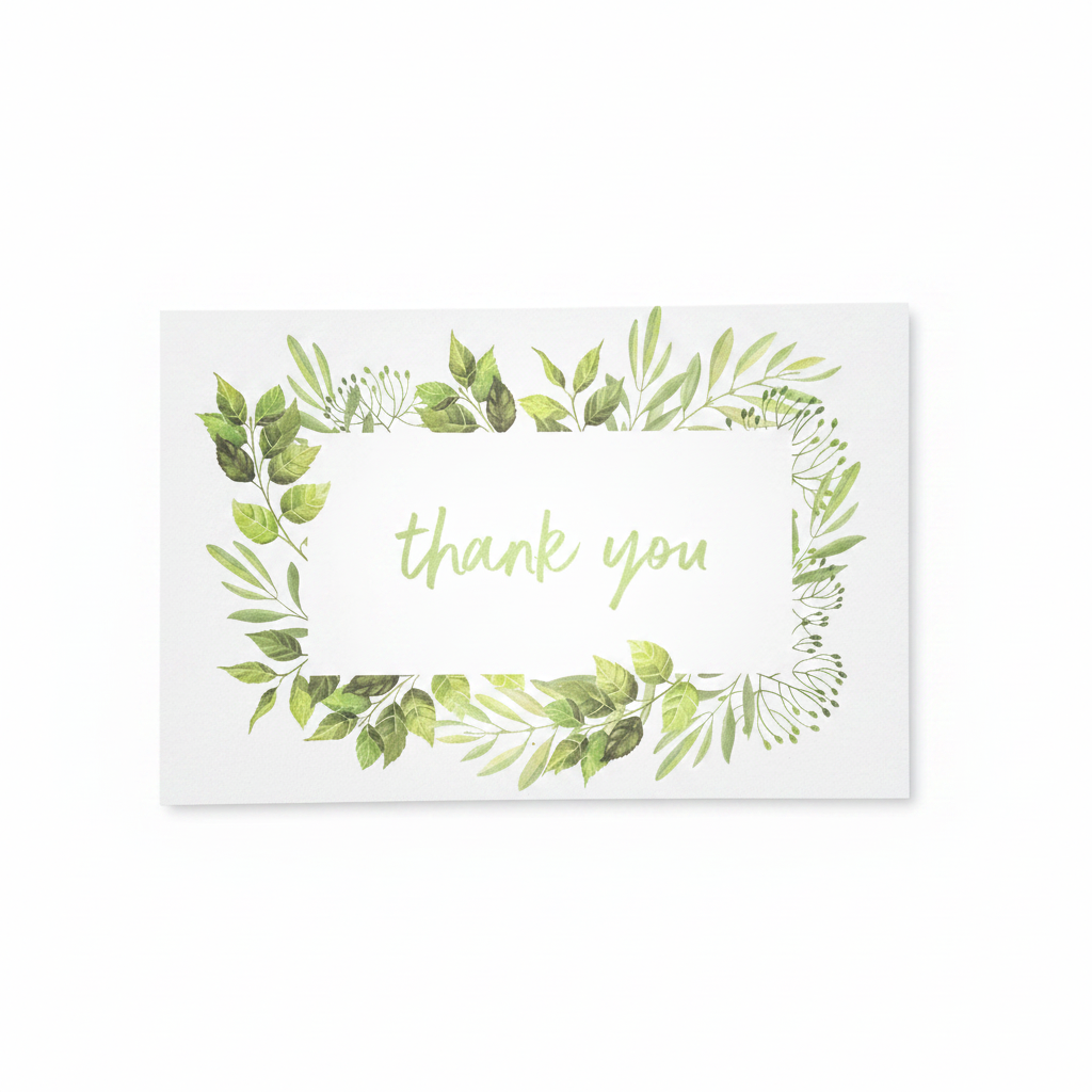 Thank You card