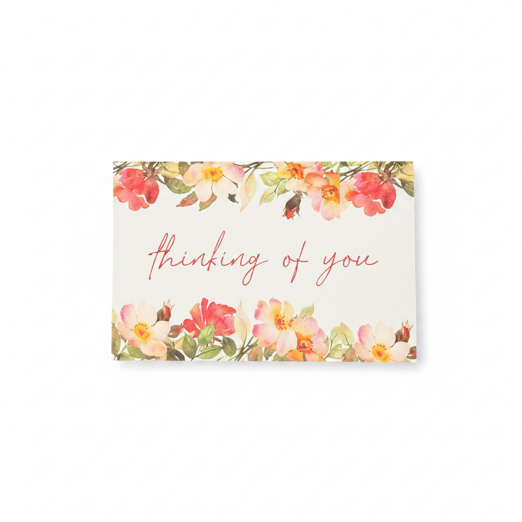 With Sympathy card